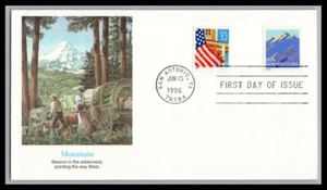 US FDC # 2904A (5c) Mountain Fleetwood 35231  1996, 9p2996 - Picture 1 of 1