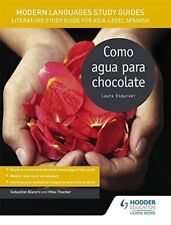 Modern Languages Study Guides: Como agua para chocolate: Lit... by Thacker, Mike