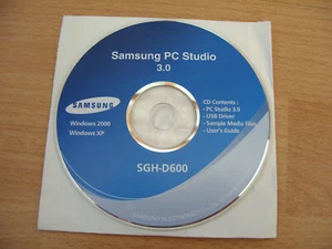 Samsung PC Studio 3.0 for SGH D600 Mobile Phone - Windows 2000 & Windows XP - Zdjęcie 1 z 3