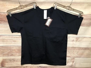Lot of 2 Harriton Adult Scrub Tops Size S Short Sleeves Easy Care1 Pocket LBB76 - Picture 1 of 8