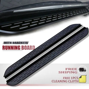 2Pcs Running Boards Fit for Toyota HILUX REVO 2015-2022 Nerf Bars Side Steps - Picture 1 of 11