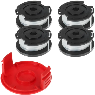 WALTER Spulenkassetten-Set Spulendeckel Spulenabdeckung Rasentrimmer Ersatz Kit