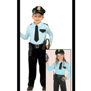 Polizei Kinderkostüm Polizist Kostüm Kind 10 - 12 Jahre 142 - 148 cm Polizistin - Bild 1 von 1