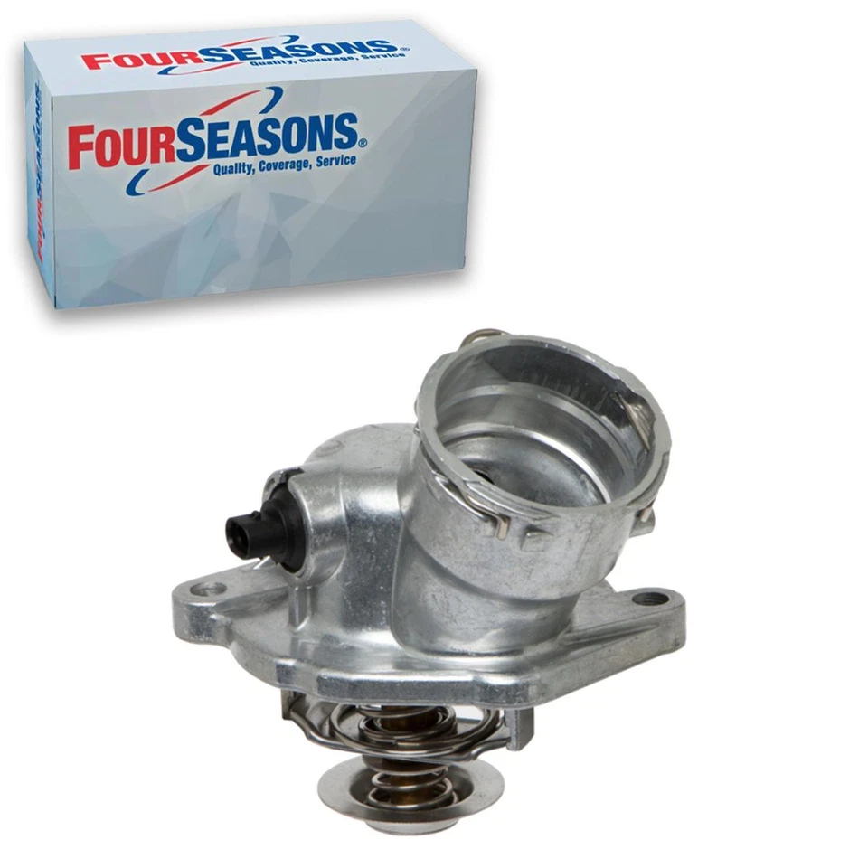 4 Seasons Coolant Thermostat/Water Outlet Assy For 2007-12 Mercedes-Benz GL450 - Image 1 of 3