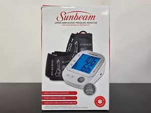 Sunbeam 16994 Upper Arm Blood Pressure Monitor, White - Picture 1 of 3