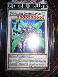 YU-GI-OH! RARE D/D/D ALEXANDRE GRAND ROI DES RAFALES COTD-FR040 NEUF EDITION 1 - Picture 1 of 1