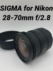 Sigma Zoom 28-70mm f2.8 AF Lems Full Frame for Nikon F mount 2452 used