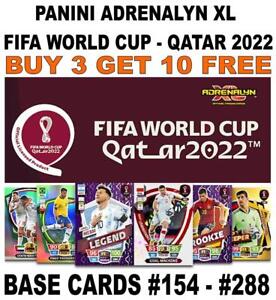 PANINI ADRENALYN XL WORLD CUP QATAR 2022 BASE CARD #154 - #288