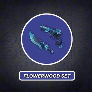 Flowerwood Set Knife And Gun Roblox Murder Mystery 2 MM2