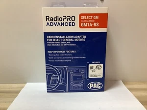 Interfaz avanzada PAC GM1A-RS RadioPRO con control de volante para GM - Imagen 1 de 2