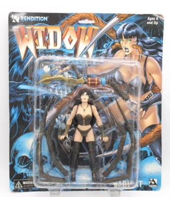 Figura de acción Rendition Widow hembra 6,5" variante Avatar Bolt Ent. Variante Foto 1 de 4