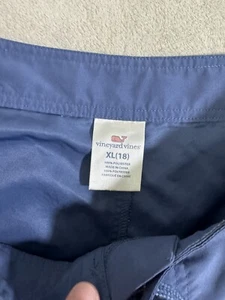 Vineyard Vines Swim Trunks Boys XL 18 Board Shorts Logo Youth - Picture 1 of 5