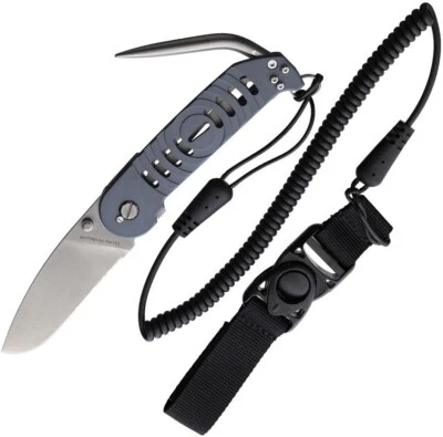 Cuchillo Plegable Extrema Ratio BF2 HELMSMAN 3.5" N690 Hoja de Acero Mango de Aluminio Foto 1 de 2