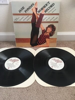 Like New Jane Fonda's Workout Record (1981) 2-LP Vinyl Foto 1 de 4