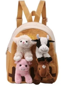 Farm Animal Backpack 11" by Unipak - Picture 1 of 1