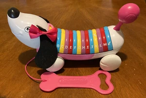 LEAPFROG AlphaPup ABC Puppy Dog Pull 12" Toy 2014 Education Songs Letters A - Picture 1 of 4