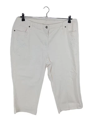 BPC BONPRIX COLLECTION 3/4-Hose Damen Hose Gr. DE 46 weiß Casual-Look - Bild 1 von 4