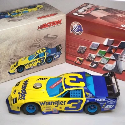 Coche diecast Dale Earnhardt #3 Wrangler 1985 modelo tardío 1:24 Action Legacy Foto 1 de 4
