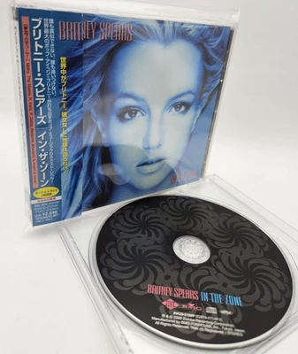BRITNEY SPEARS In The Zone Japan CD BVCQ 21009 w/OBI 2Bonustracks 15tracks 2003 - Image 1 of 4