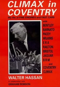 Climax En Coventry Libro Motor Lotus Racing Brm Jaguar Era Bentley Railton - Imagen 1 de 1