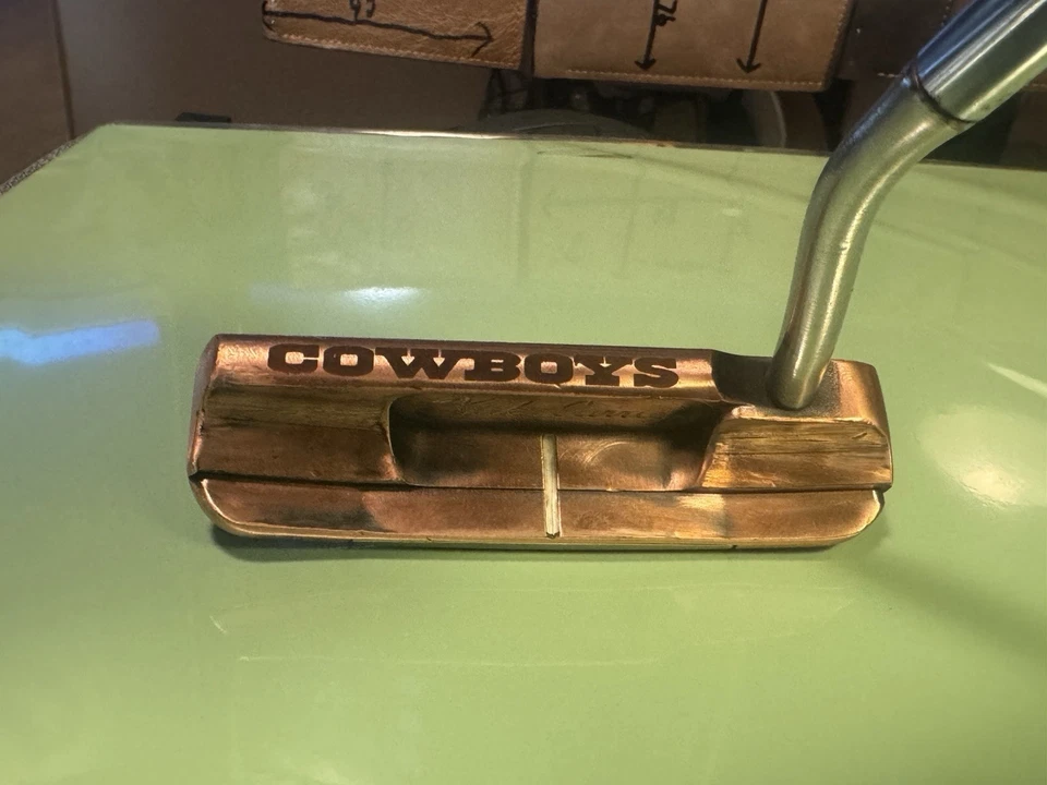 PUTTER DALLAS COWBOYS - ÚNICO EN SU CLASE!!!  "PUTTER 35"" PARA ZURDOS - INCREÍBLE" Foto 1 de 4