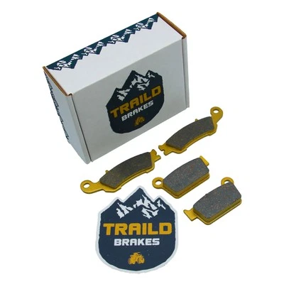 Juego de pastillas de freno delanteras y traseras de cerámica Traild Yamaha WR250F/WR450F 2016-2021 Foto 1 de 4