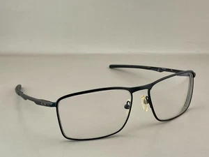 Oakley Brille Brillengestell CONDUCTOR 6 OO4106-01 Schwarz 58-16-136 Metall Eckig - Bild 1 von 20
