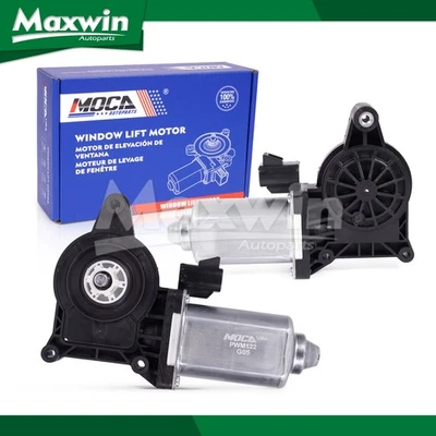 Front & Rear Left Window Motor w/ 2 Pins Fit Cadillac Chevy Silverado GMC Sierra Foto 1 de 4