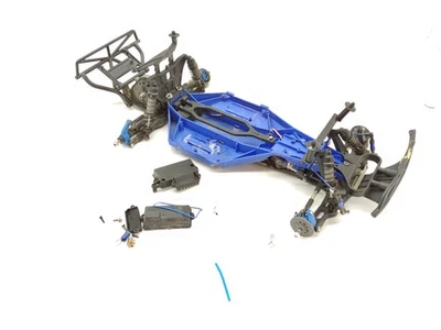 Traxxas Slash 2wd LCG 1/10 Short Course Truck UPGRADED Roller Slider Chassis RPM - Image 1 of 4