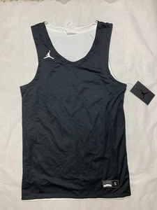 Nike Jordan Reversible Basketball Jersey Men's Medium Black White AR4317-012 - Picture 1 of 3