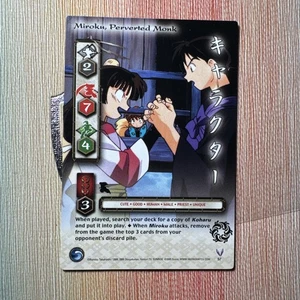 Juego de cartas coleccionables InuYasha Miroku, monje pervertido - jaki #57 - Imagen 1 de 2