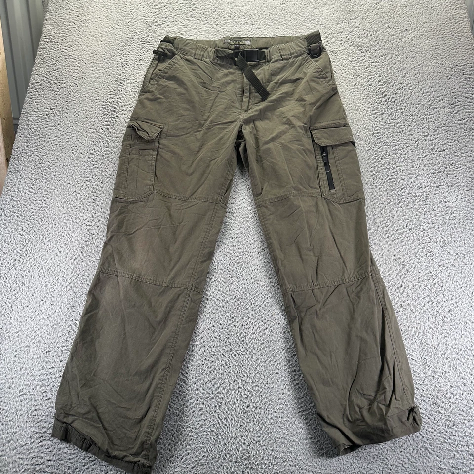 BC Clothing Pantalón Hombres L Verde Algodón Carga Elastizado Utilidad Ropa de Trabajo Viaje Senderismo Foto 1 de 4