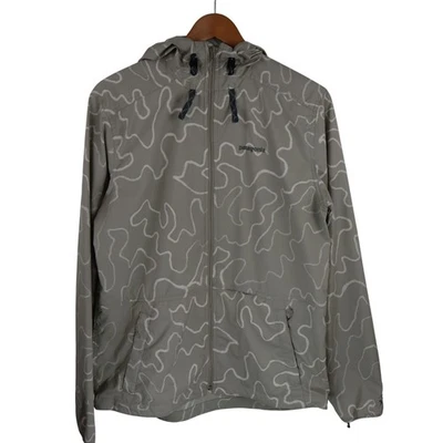 Patagonia Stretch Terre Planing Camo Hoody Jacket Mens S Rain Coat Windbreaker - Image 1 of 4