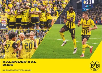 BVB Edition Kalender 2026 Heye Kalender Bundesliga Kalender Heye Spiralbindung - Bild 1 von 4
