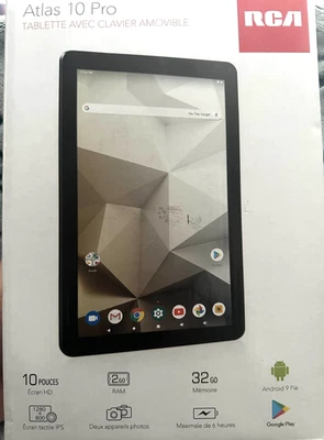 RCA Atlas Pro 10" Quad-Core 2GB RAM 32GB Storage Touchscreen WiFi Bluetooth - Image 1 of 2