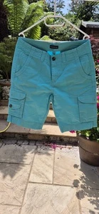 PRIMARK - 3 MENS, ORANGE, TEAL, MINT COTTON COMBAT SHORTS SIZE W34/EUR44 - Picture 1 of 14