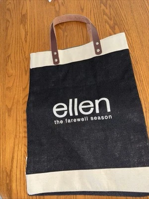 Bolso de Mano Ellen Degeneres La Temporada de Despedida Asas de Cuero Foto 1 de 4
