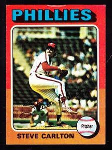 1975 TOPPS #185 STEVE CARLTON PHILLIES