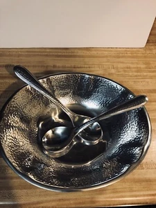 Lenox® Stony Creek 3-Piece Salad Set Aluminium Made In india 15 In - Picture 1 of 11