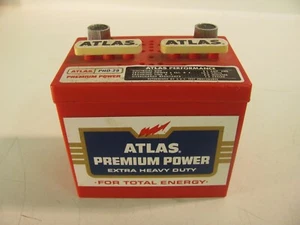 Vtg - Atlas - AM Transistor Radio - PHD-29 Battery Premium Power Promo - Works - Picture 1 of 9
