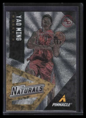 Pinnacle The Naturals 2013-14 pruebas de artista rojo 8 Yao Ming Foto 1 de 2