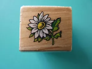 Victorian Daisy, Small RUBBER STAMPEDE Rubber Stamp - Picture 1 of 2