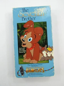VTG The Seventh Brother VHS Feature Films for Families Animated Children 1994 - Picture 1 of 8
