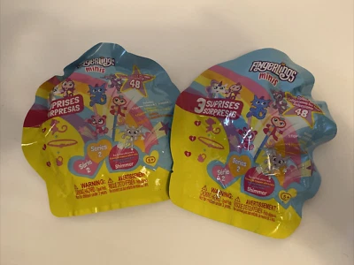 Fingerlings Serie 2 Mystery Pack, Lote de 2 Bolsas Ciegas Selladas, 3 sorpresas ea pk Foto 1 de 2