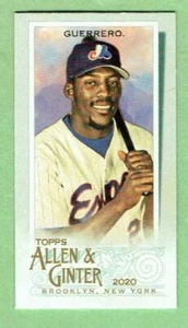 VLAD GUERRERO Expos ~ 2020 Allen & Ginter Mini w/ AG Back ~ FREE SHIPPING - Picture 1 of 1