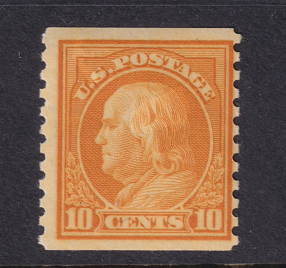 Franklin 10c Sc 497 1922 MNH OG perf 10, bobina giratoria solo CV $35 (RR Foto 1 de 1