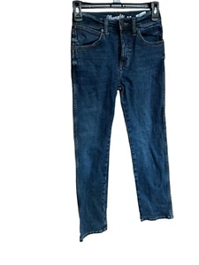 Wrangler Jeans Boys 12 Slim Retro Blue Denim Adjustable #168 - Picture 1 of 7