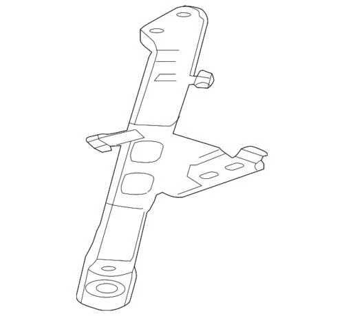 Soporte travesaño delantero del lado del conductor genuino GM 2014-2019 Cadillac STS 23115753 Foto 1 de 2