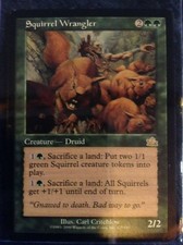 Squirrel Wrangler, Prophecy MTG Rare near mint