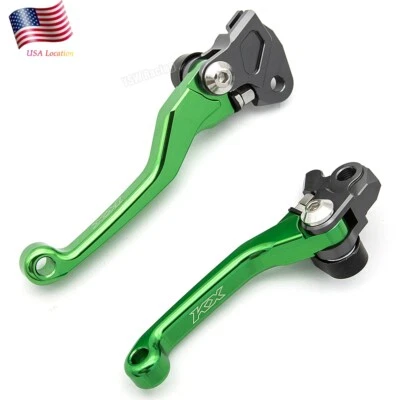 Palancas de embrague de freno CNC para moto de cross para Kawasaki KX65 KX85 KX125 2000-2004 2005 EE. UU. Foto 1 de 4